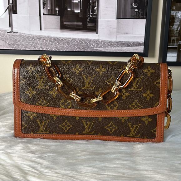 Authentic Louis Vuitton Monogram Pochette Dame PM Clutch TH8997 - Picture 1 of 12